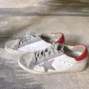 lightly used golden goose sneakers